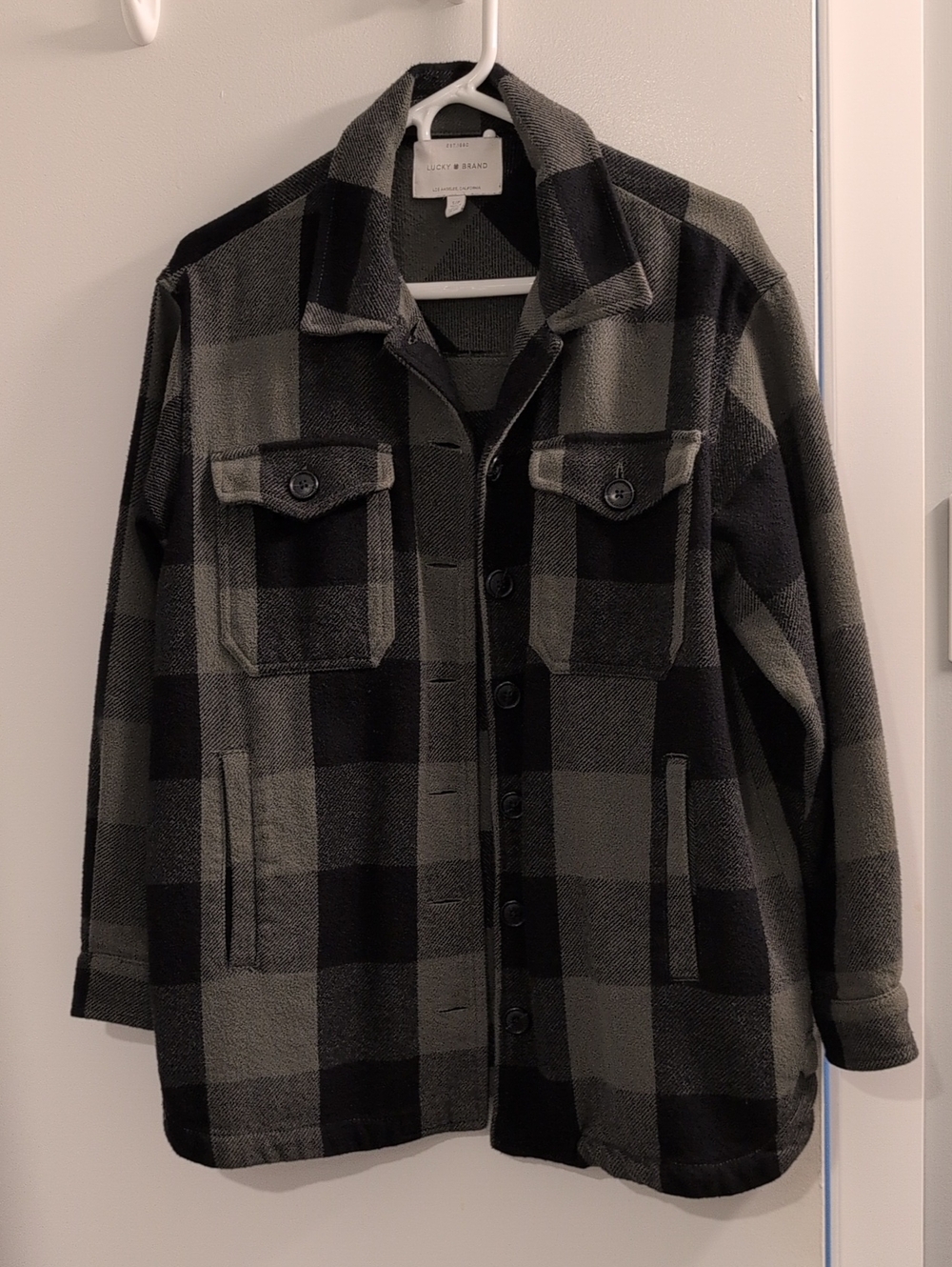 Lucky Brand Plaid Shacket